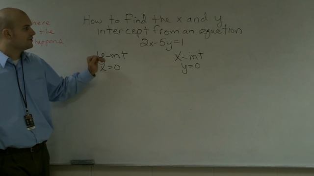 How to find the x and y intercept from an equation смотреть онлайн