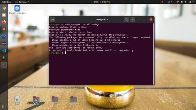 Installing Node and NPM in Ubuntu, in Hindi смотреть онлайн