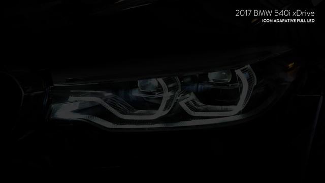 2017 BMW 5 Series (US) - Icon Adaptive Full LED Headlights смотреть онлайн