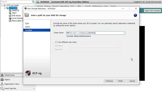 [xcp-ng] SMB ISO Storage create error смотреть онлайн