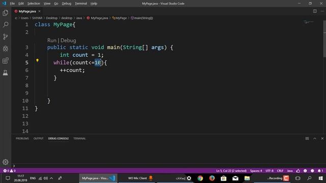 دورة تعلم java كاملة | كورس جافا #11 : شرح while loop смотреть онлайн