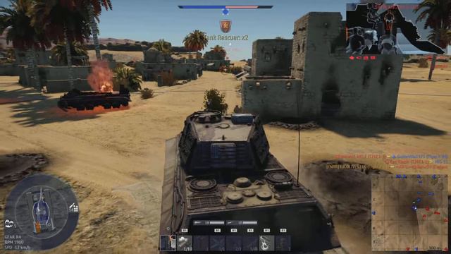 War Thunder PS5 Tiger 2 Sla 16 Gameplay смотреть онлайн
