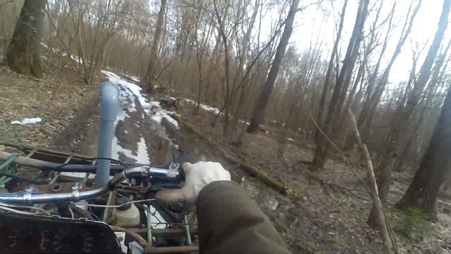 Самодельный квадроцикл с двигателем от оки и небольшой Offroad смотреть онлайн