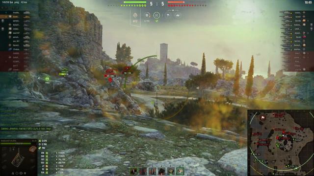 World of Tanks Vz. 55 - 11,2K Damage смотреть онлайн