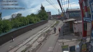 Онлайн камера на Центральном рынке в Мариуполе по ул. Казанцева