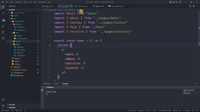 React Portfolio Website Project Tutorial | Build a Responsive Portfolio Website | React JS смотреть онлайн