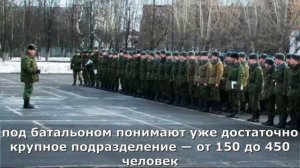 Сколько человек в роте, батальоне, взводе и так далее?