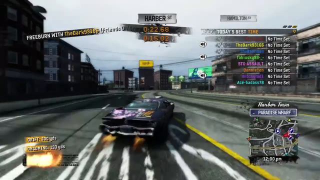 Burnout Paradise Remastered PS4 22.13 Harber Street смотреть онлайн