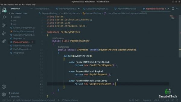 Factory Pattern in C#: Creating Objects with Ease