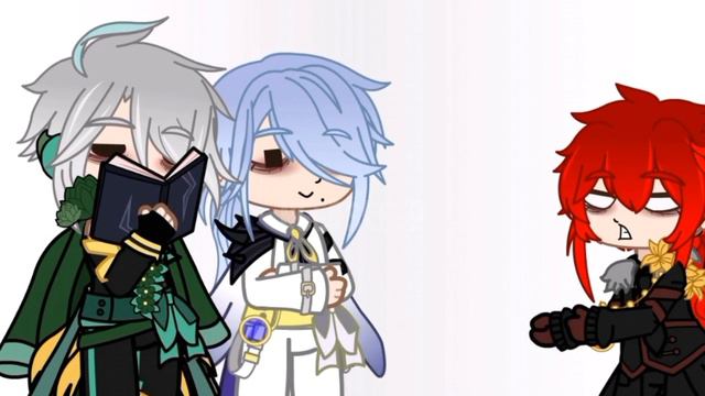 Genshin on crack ✨✨✨ || ft. Diluc, Al-Haitham, Ayato and Elan || Rus/Eng || GI × GC смотреть онлайн
