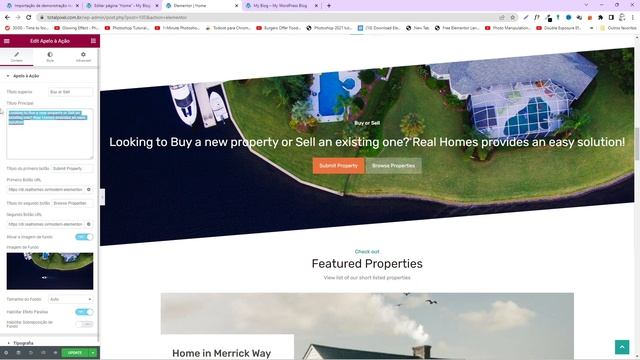 Criando um site para imobiliária com o tema Real Homes смотреть онлайн