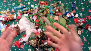 New! 2018 A Lot Of Christmas Candy | New Year Candy And Sweets, Many Surprises on Christmas  2018