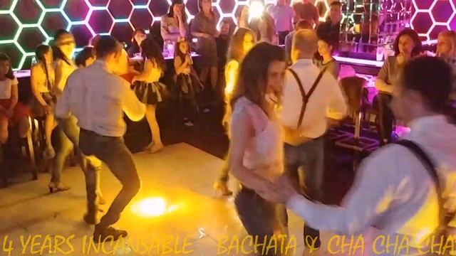 4 YEARS Latino Dance Club INCANSABLE - BACHATA  CHA CHA CHA SHOW - TAO CLUB GABROVO