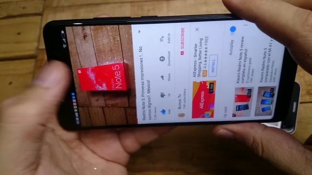 Xiaomi Note 5 VS Huawei P20 lite : Comparativa de pantalla y Audio, Mexico! смотреть онлайн