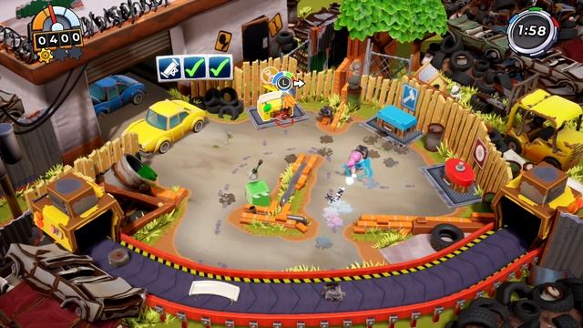 Manic Mechanics Gameplay ? Nintendo Switch - Great co-op fun смотреть онлайн