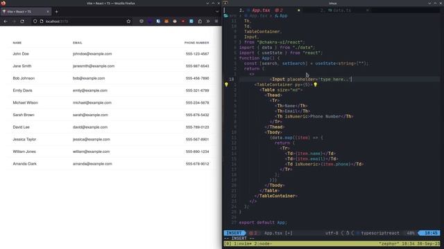 React Search Filter Tutorial смотреть онлайн