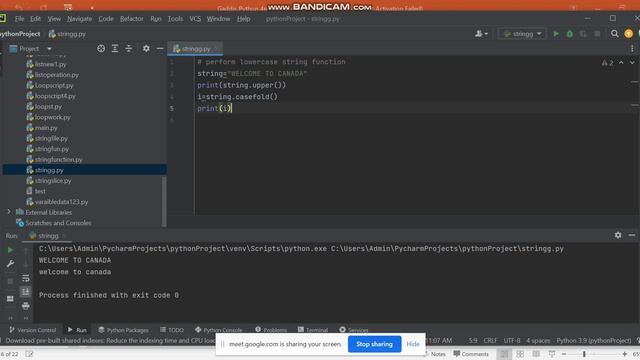 String Methods in Python смотреть онлайн