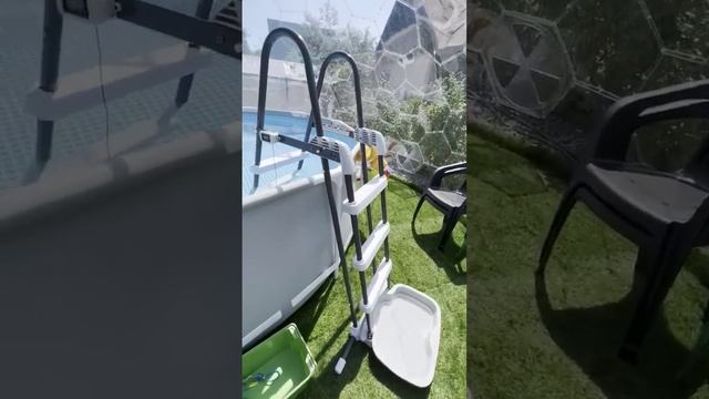 Прозрачный купол для бассейна