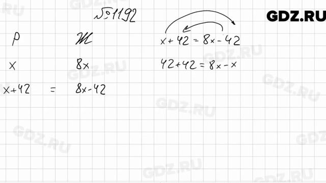 № 1192 - Математика 6 класс Мерзляк смотреть онлайн