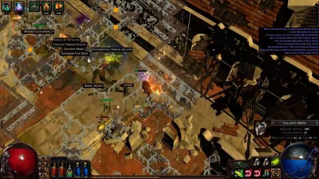 Path of Exile Poison Arrow Bazaar Map and PvP смотреть онлайн
