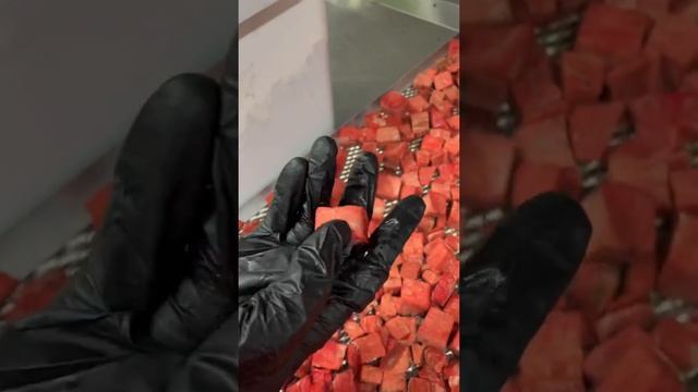 Лёгкое говяжье сушеное - Процесс приготовления на нашем производстве! смотреть онлайн