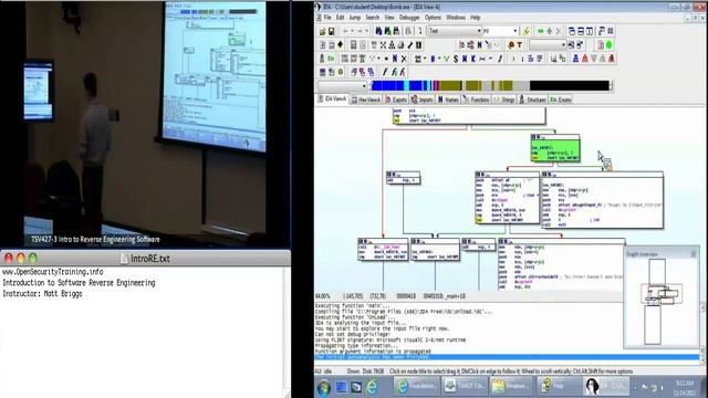 OpenSecurityTraining: Introduction To Reverse Engineering Software (day 1, part 1) смотреть онлайн