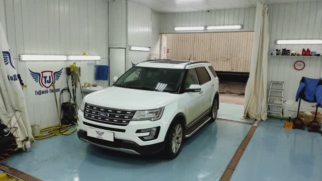 Пороги на Форд Эксплорер [Подножки на Ford Explorer] ТиДжей-Тюнинг