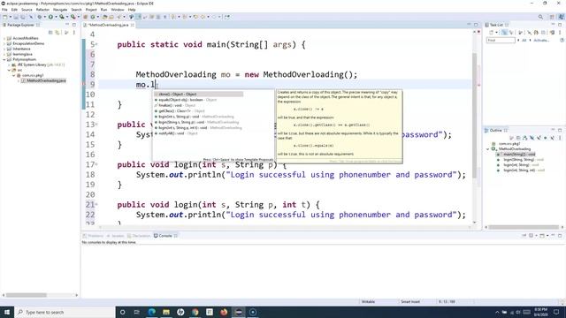 Java for Testers #25 - Java Polymorphism | Method Overloading in Java смотреть онлайн
