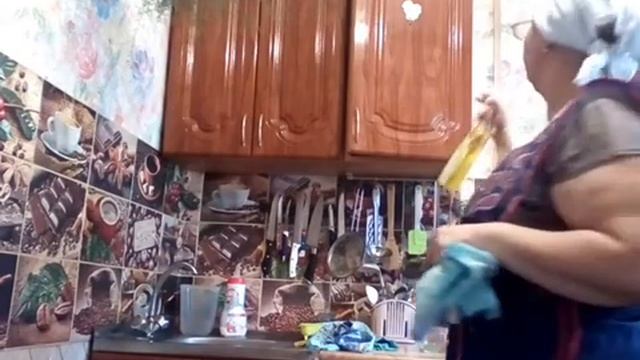 Делаю гречаники.Тестирую средство для мытья посуды,мебели.Куры,кролики. смотреть онлайн