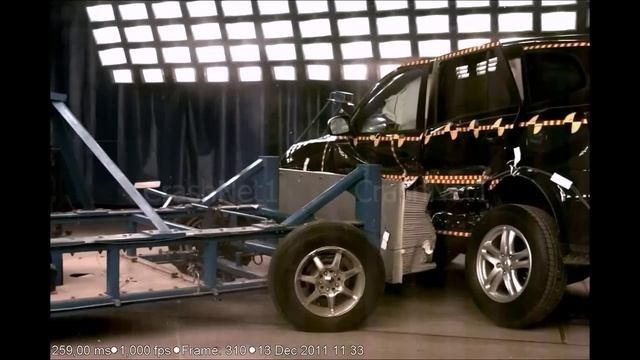 Hyundai Santa Fe | Side Crash Test | High Speed Camera | 2012 NHTSA | Full Length HD смотреть онлайн