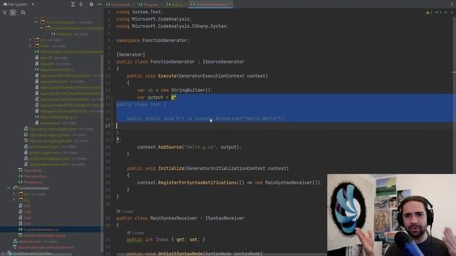 C# Source Generators Tutorial смотреть онлайн