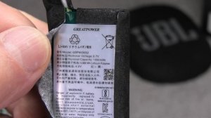 Battery Replacement for JBL CLIP 4 Bluetooth Speaker (How to DIY in 4K)