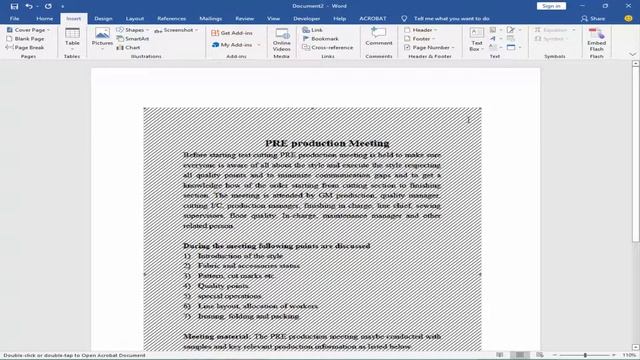 How to insert and edit pdf file in Microsoft word Document смотреть онлайн