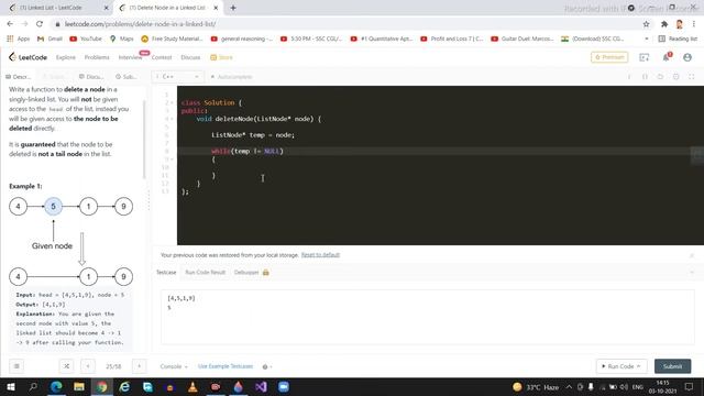 3. Delete a given Node in Linked List смотреть онлайн