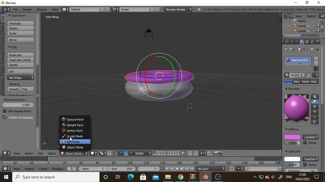 Making Donut In Blender 2.79! *Updated Version* смотреть онлайн