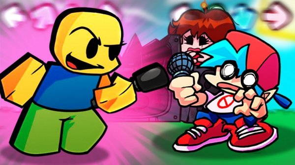 Нубик из Роблокса Решил Бросить мне Вызов во Friday Night Funkin' VS Noob REMASTERED Demo