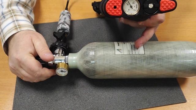 Леший 2 с колбой 0.36, заправка из 1.1 л баллона. смотреть онлайн