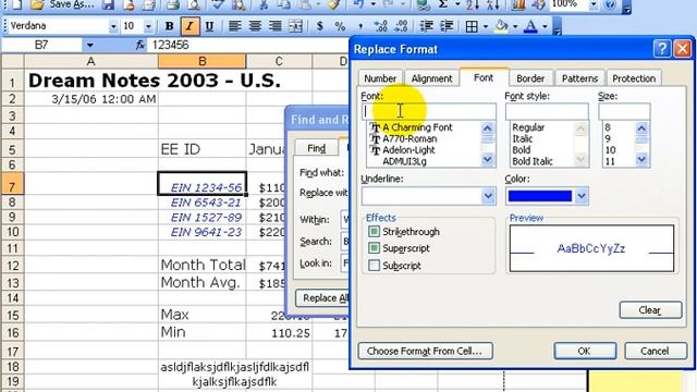 Excel 2003: Number Formatting смотреть онлайн