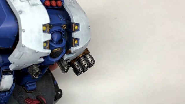 How to paint an Ultramarines Leviathan Dreadnought смотреть онлайн