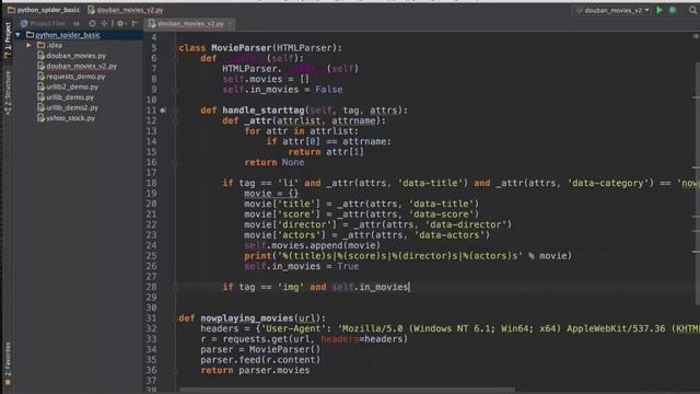 Python 爬虫基础-11.爬虫实例：用requests 重构豆瓣电影爬虫 смотреть онлайн