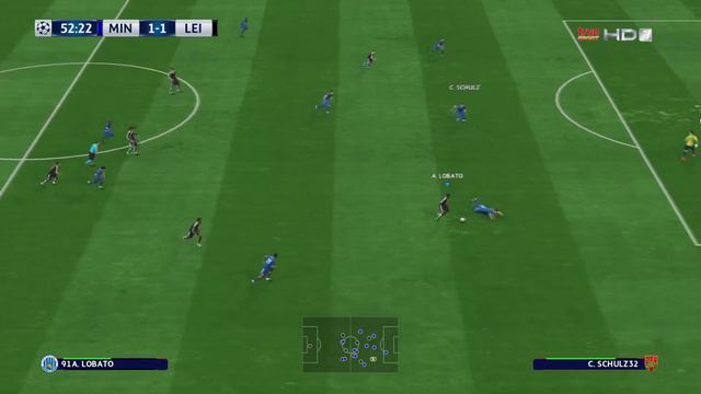 Pro Evolution Soccer 2016 - EUFA Champoins League - Dinamo Minsk vs Leicester City (1080p 60fps) смотреть онлайн