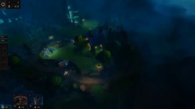 Hero Defense  Haunted Island - Обзор! (без комментариев!)