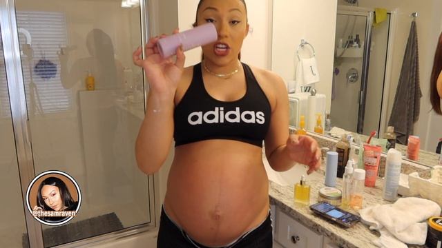 HOW TO PREVENT STRETCH MARKS 2021| PREGNANT BELLY ROUTINE FT EVEREDEN | Stretch Mark Routine смотреть онлайн