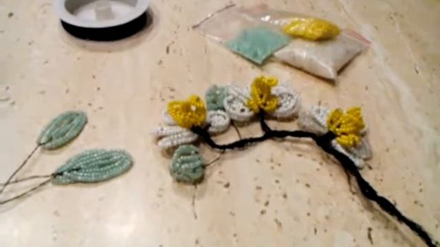 Орхидея из бисера (1часть) смотреть онлайн