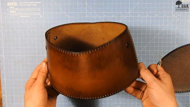 Making Leather Hat / Pattern PDF смотреть онлайн