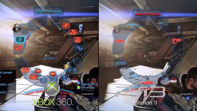 Mass Effect 3 PS3 vs Xbox 360 comparison смотреть онлайн