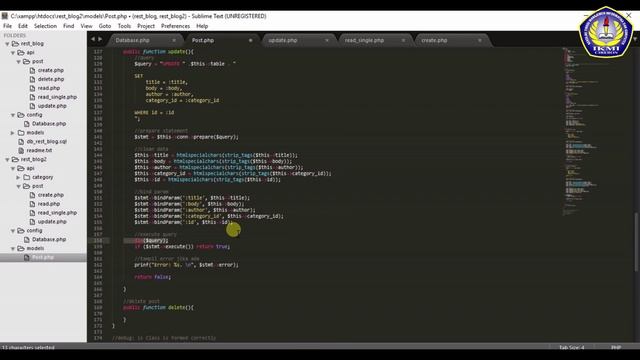 Part 4 | Fitur Update - Praktikum REST Server (API) dengan PHP смотреть онлайн