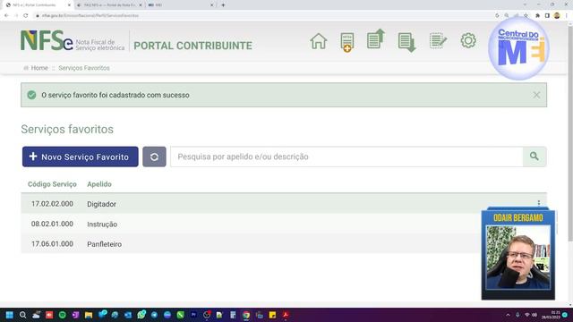 MEI COMO EMITIR A NOTA DE SERVIÇO NACIONAL NFSE смотреть онлайн