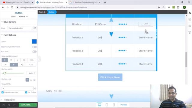 How To Create A Beautiful Table in WordPress Using Thrive Architect | Complete Step By Step Tutoria смотреть онлайн