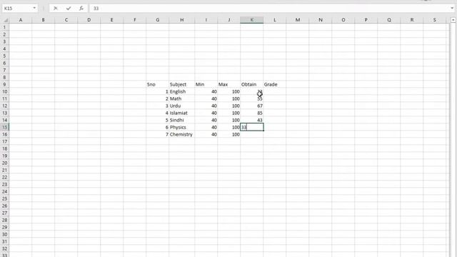 How To | Create Marksheet Grade | in Excel смотреть онлайн